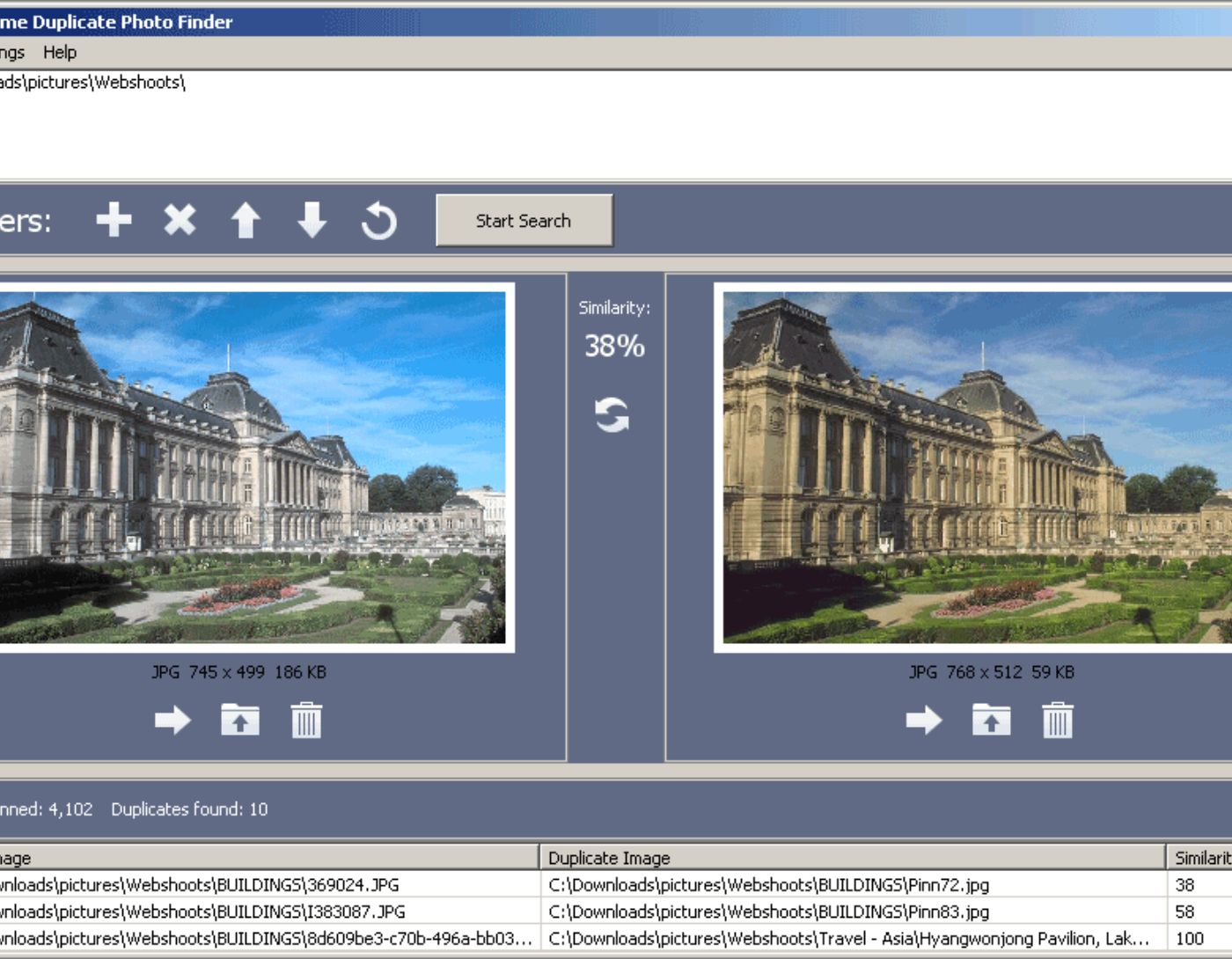صورة Awesome Duplicate Photo Finder،برنامج حذف الصور المكررة للكمبيوتر مجانا ويندوز