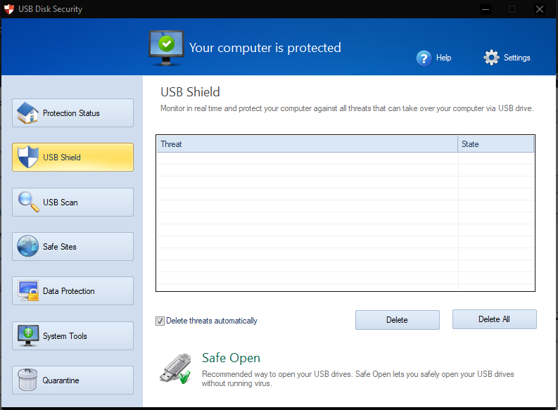 تحميل برنامج USB Disk Security للكمبيوتر