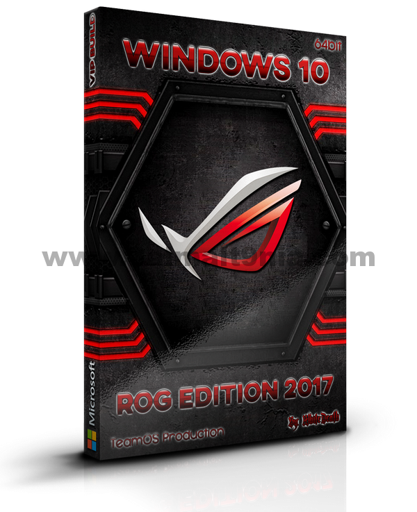 تنزيل Windows 10 Rog Edition 2017 نواه 64 بت تحميل مباشر وتورنت عالم