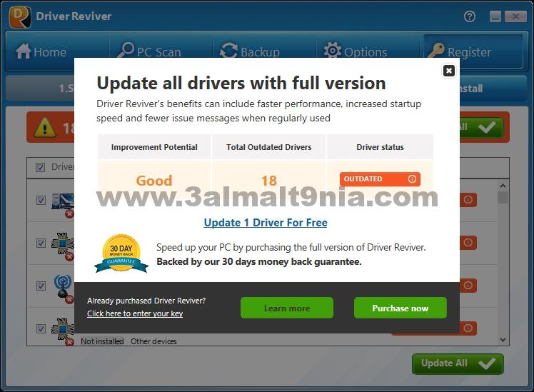 instaling Driver Reviver 5.42.2.10