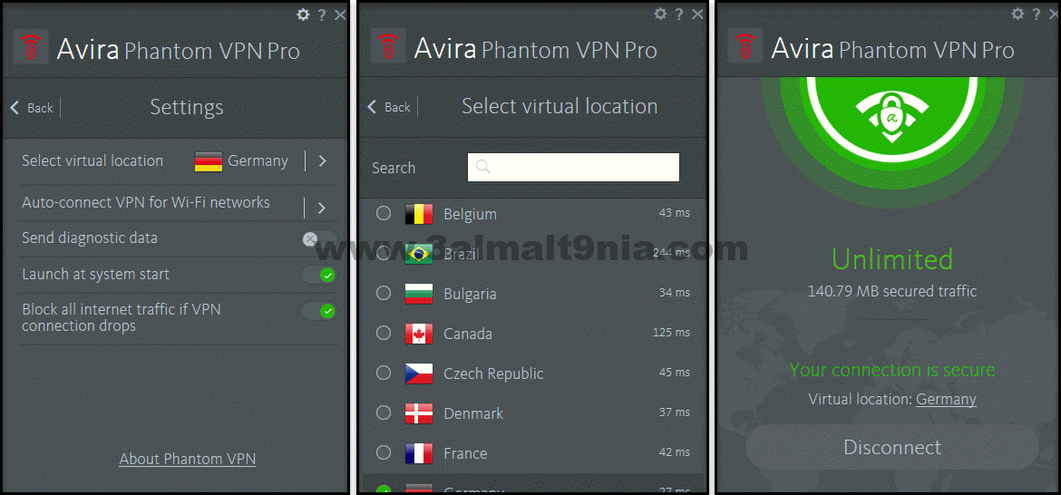 تحميل Avira phantom VPN كامل مع التنشيط - برنامج vpn للكمبيوتر مع ...