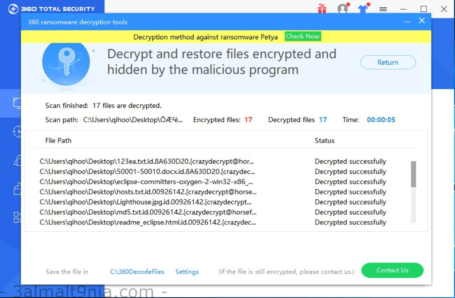 instal Avast Ransomware Decryption Tools 1.0.0.688