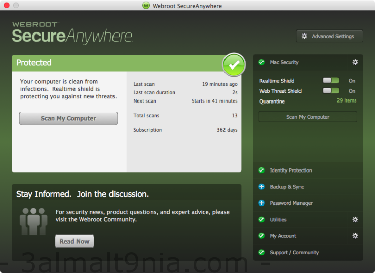 Webroot secureanywhere antivirus рейтинг