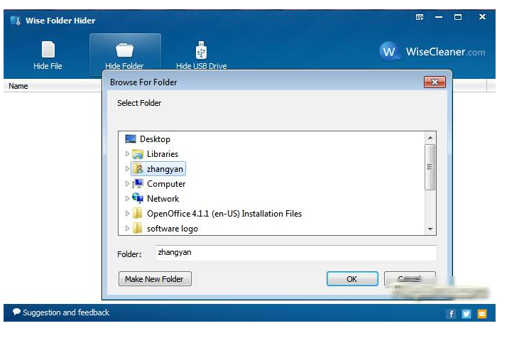 Wise Folder Hider Pro 5.0.2.232 for mac download free