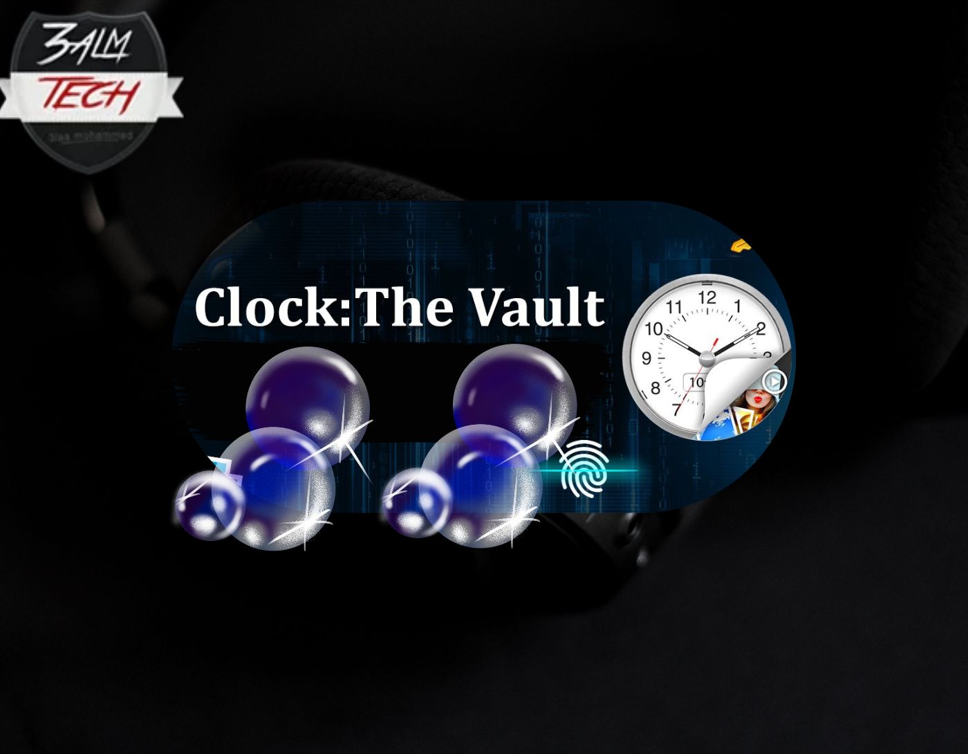 صورة واجهة برنامج Clock The Vault أفضل البرامج لإخفاء التطبيقات على الاندرويد والآيفون 2024