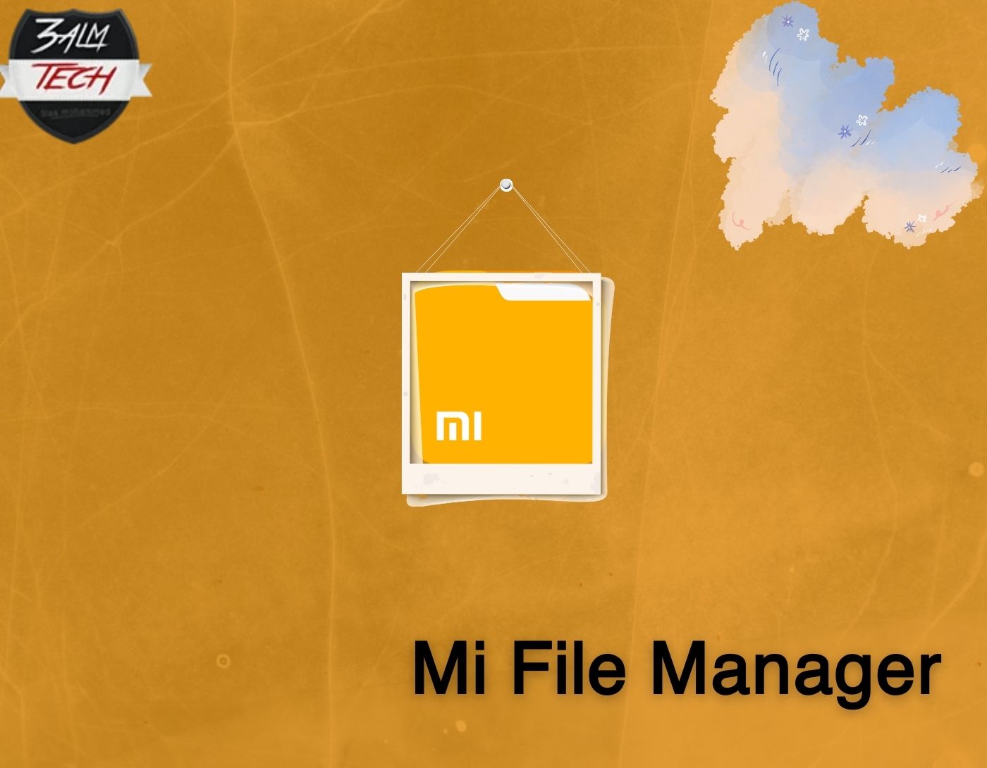 صورة واجهة برنامج Mi File Manager،أفضل برنامج مدير ملفات للاندرويد