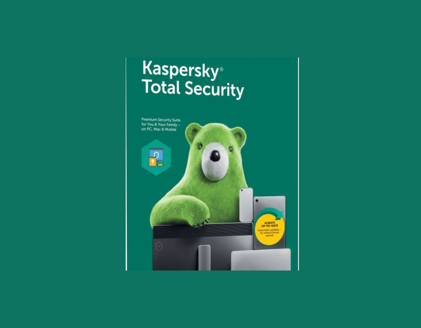 صورة لواجهة برنامج Kaspersky Total Security،أفضل برنامج مكافحة الفيروسات ويندوز 10 خفيف الوزن