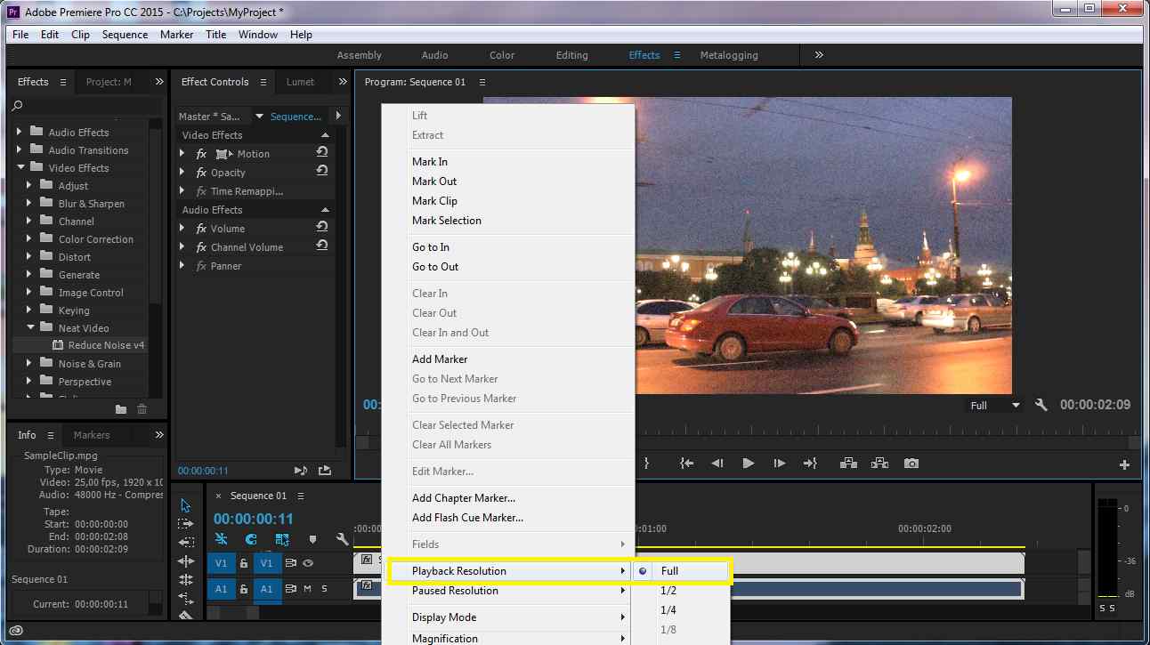 Neat Video Pro Open