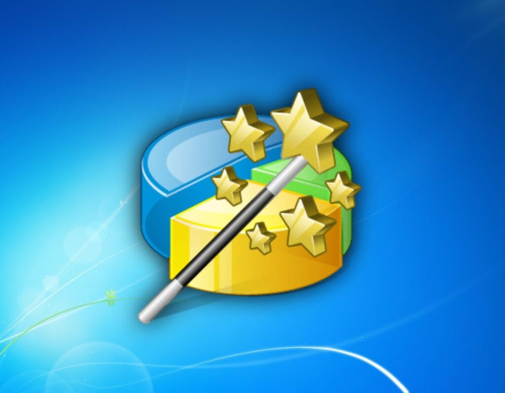 أدوات إدارة الأقسام الخارجية لنظام التشغيل ويندز 10،صورة واجهة أداة Mini Tool Partition Wizard