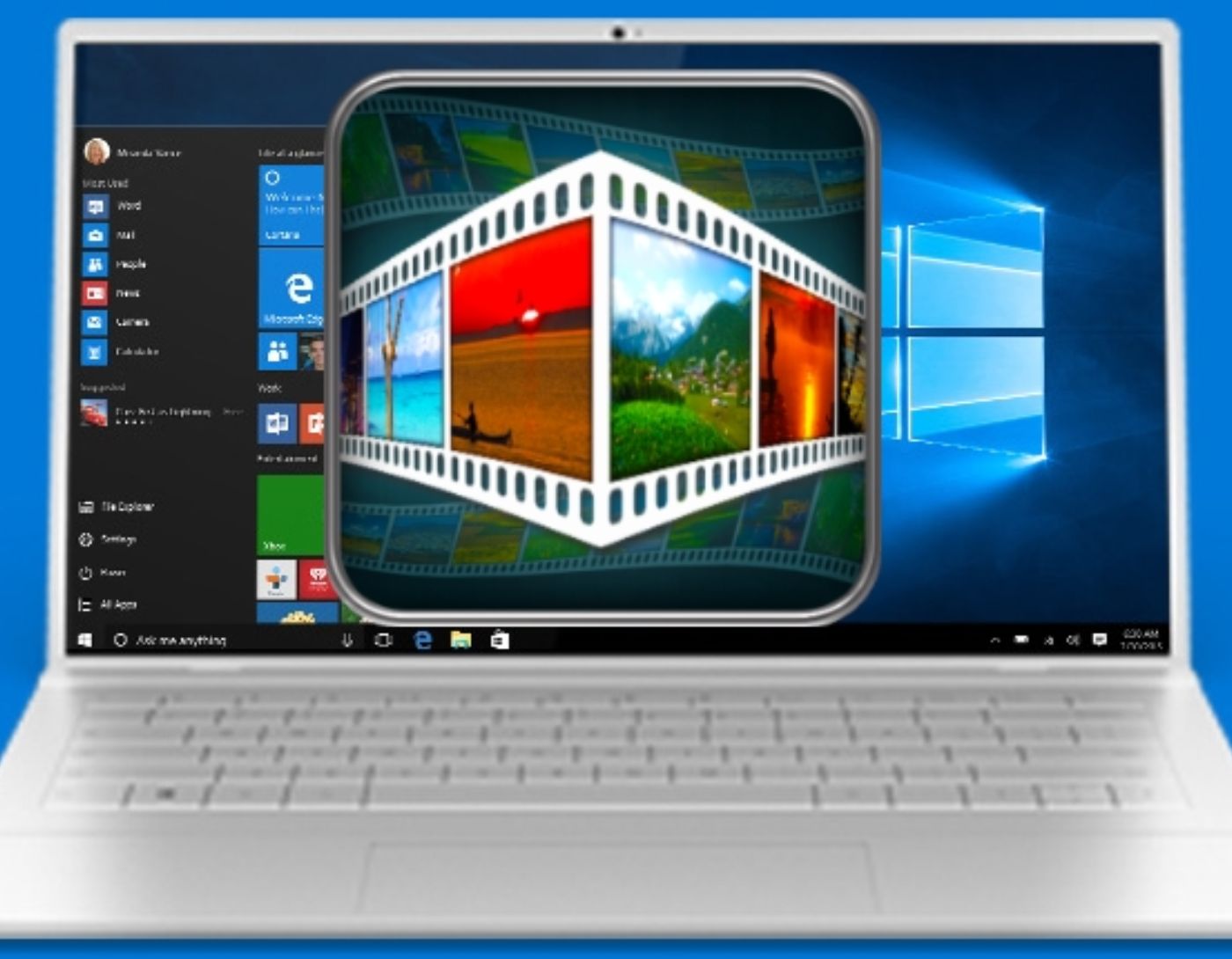 برامج عرض شرائح الصور لنظام التشغيل Windows 10