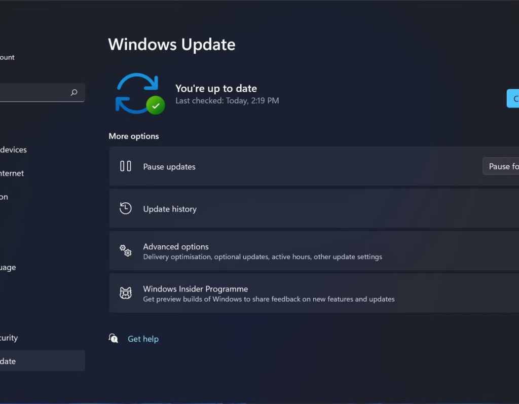 تحديث برامج التشغيل عبر Windows Update في 11 و10 والإصدارات الأخرى