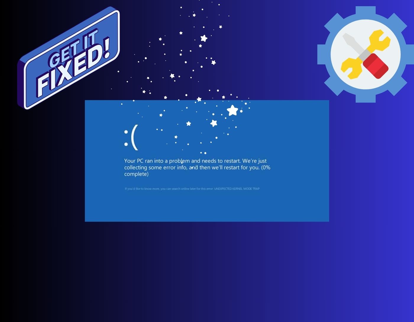 كيفية إصلاح الخطأ UNEXPECTED KERNEL MODE TRAP في ويندز 10 و11