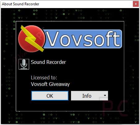 VovSoft Sound Recorder