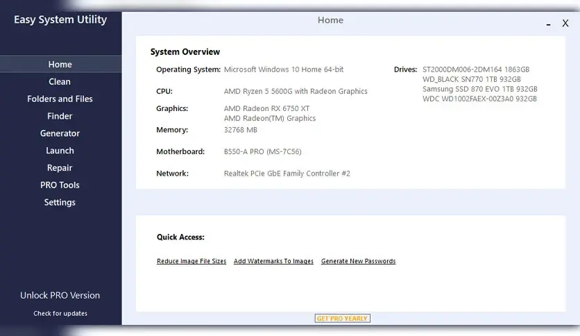 تحميل برنامج Easy System Utility Pro برابط مباشر
