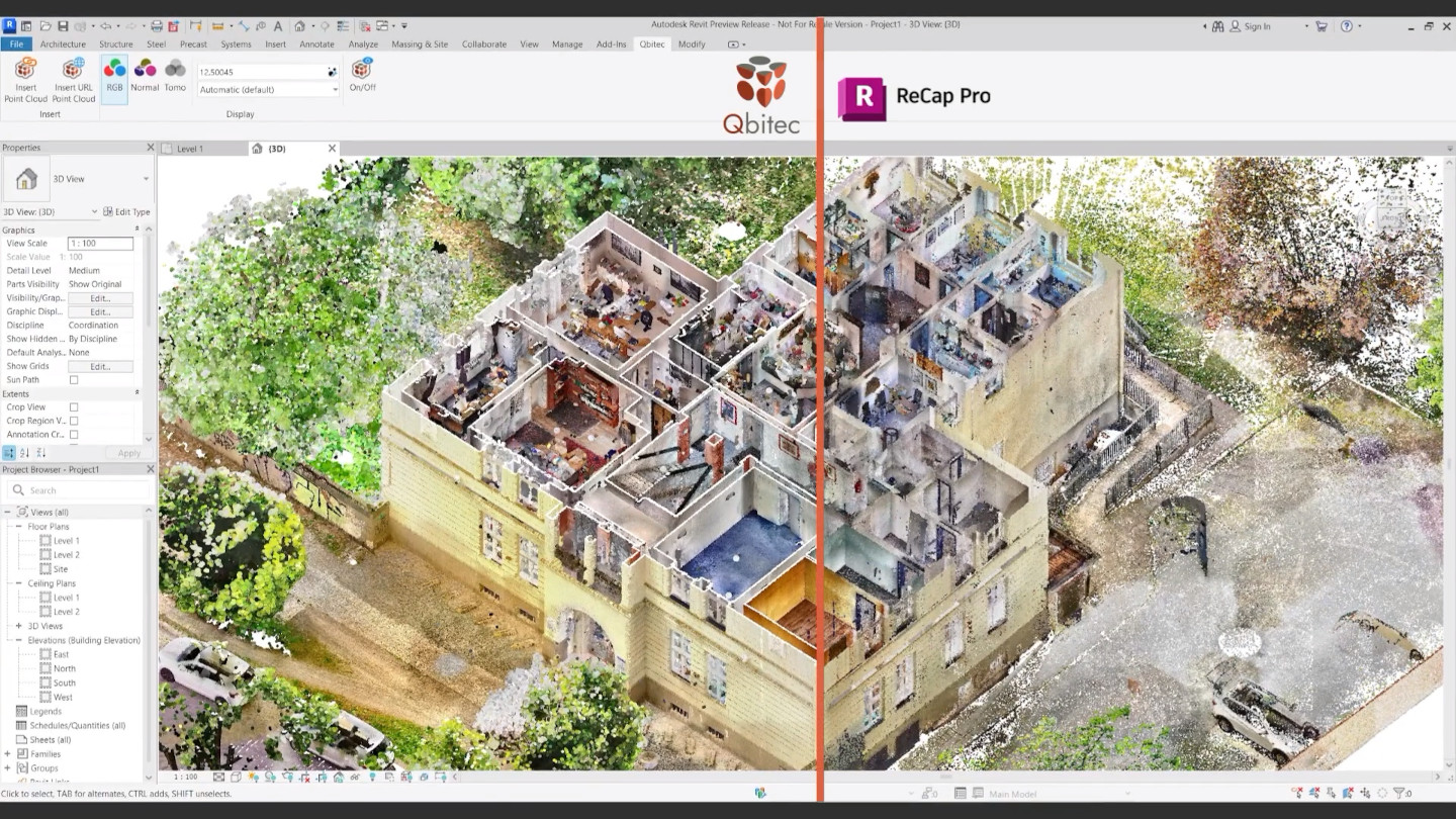 Qbitec for Revit