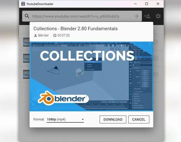 برنامج Tyrrrz YoutubeDownloader