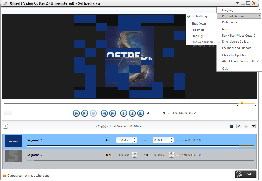 برنامج Xilisoft Video Cutter 