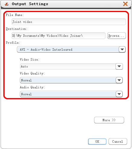 برنامج Xilisoft Video Joiner 