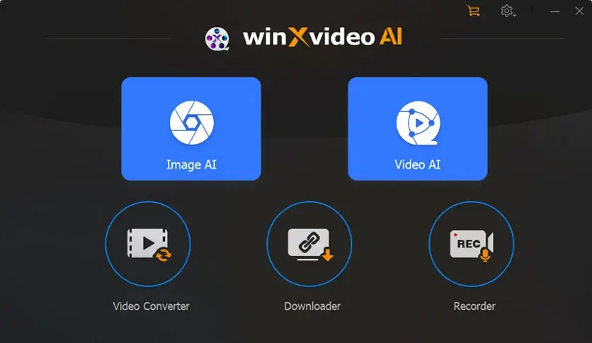 برنامج Digiarty Winxvideo AI