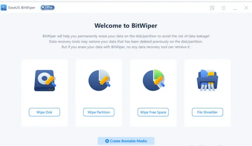 تحميل برنامج EaseUS BitWiper Pro كامل مع التفعيل