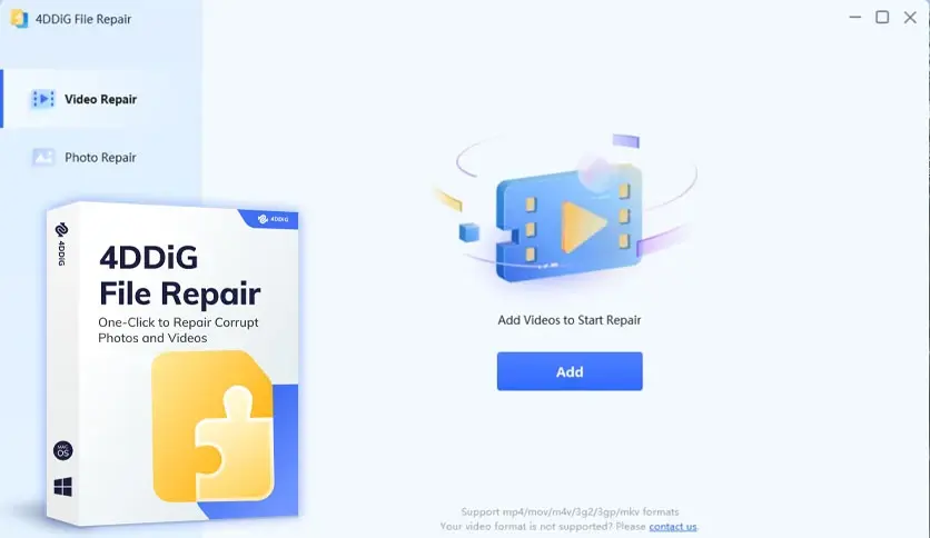 تحميل برنامج 4DDiG File Repair كامل مع التفعيل