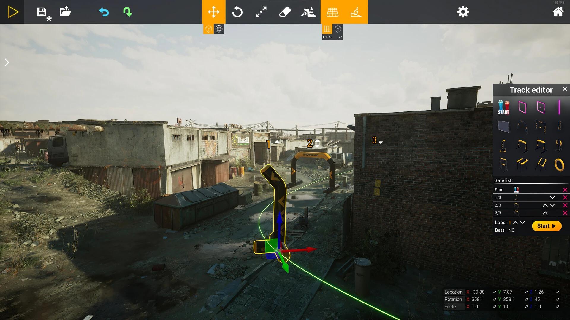 لعبة Uncrashed : FPV Drone Simulator