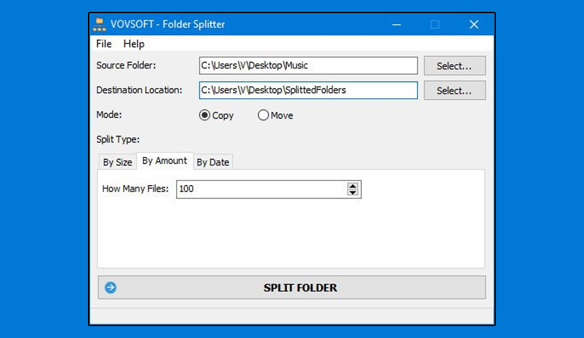 برنامج VovSoft Copy Files Into Multiple Folders