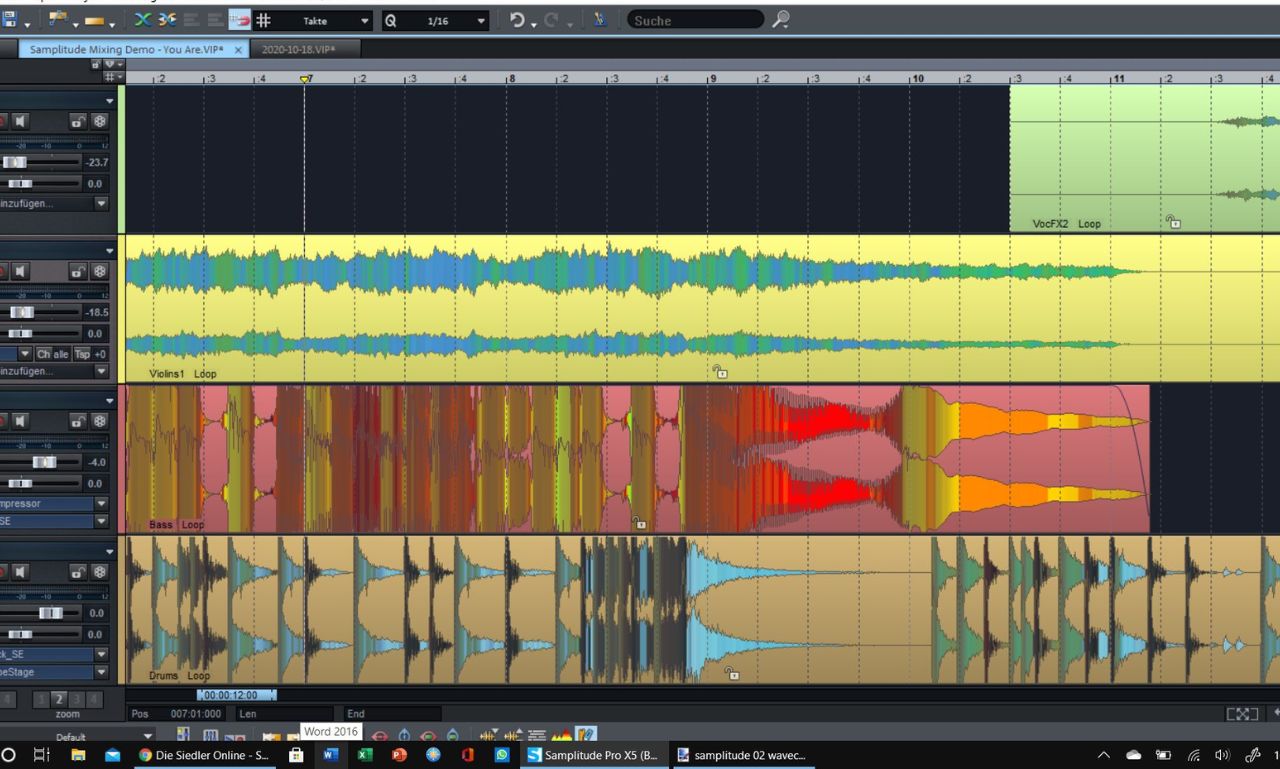 نقاء صوتي مثالي - تحميل MAGIX Samplitude Pro Suite X9 مجانًا