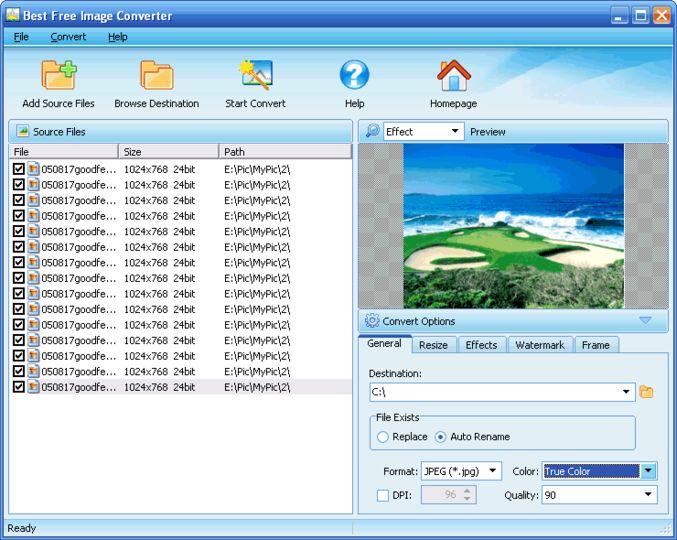 تحميل برنامج Batch Image Converter رابط مباشر