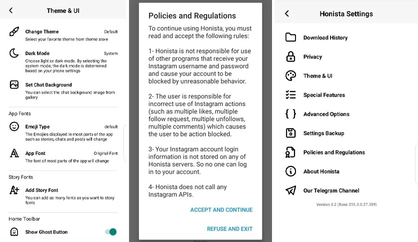 تطبيق Honista Mod APK