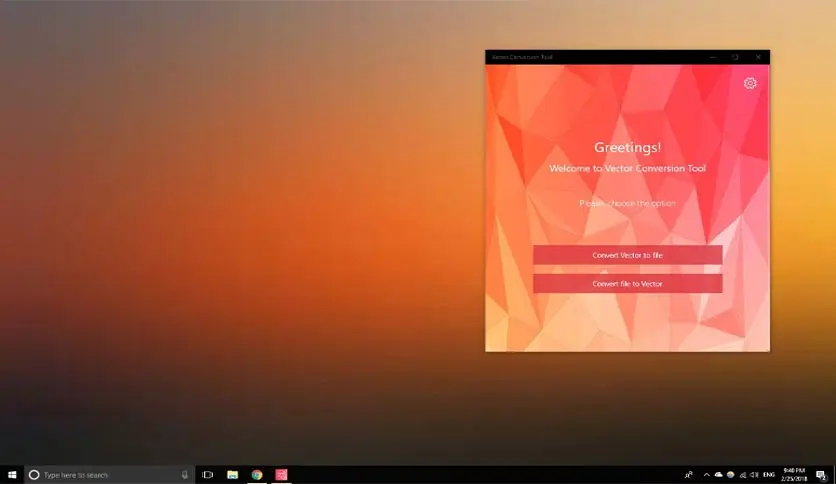 برنامج Roxy Vector Converter