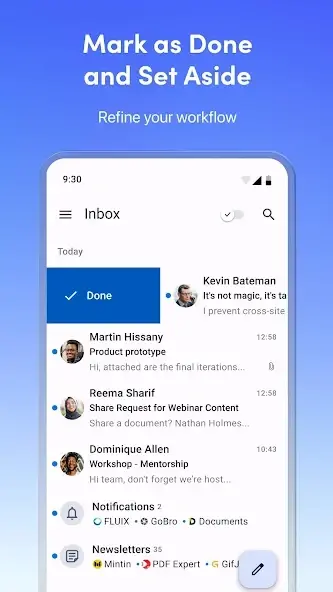 برنامج Spark Mail – AI Email Inbox
