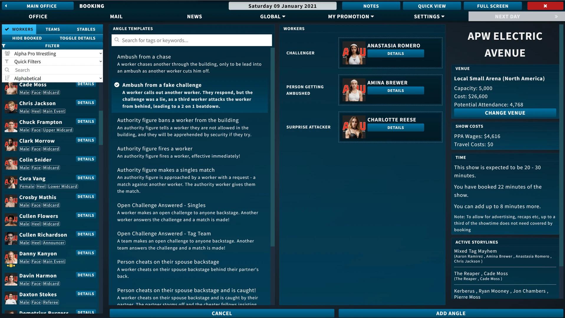 لعبة Pro Wrestling Sim