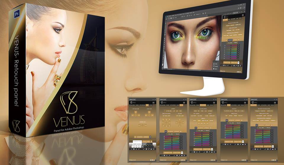 تحميل Venus Retouch Panel للفوتوشوب كامل