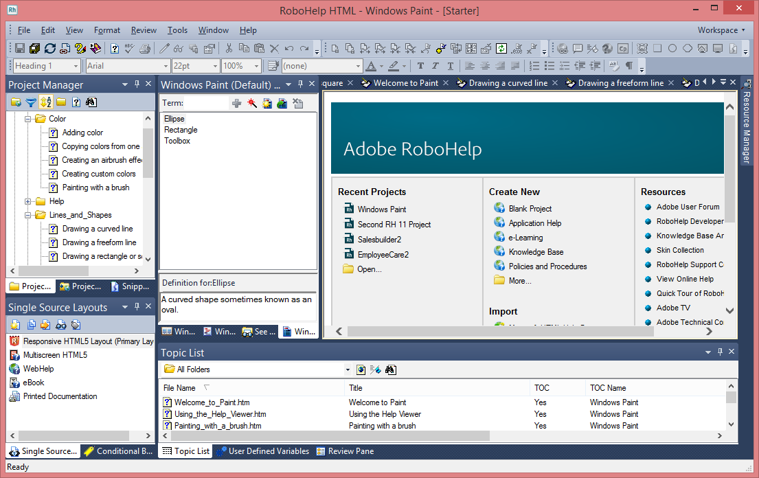 تحميل برنامج Adobe RoboHelp كامل مع التفعيل
