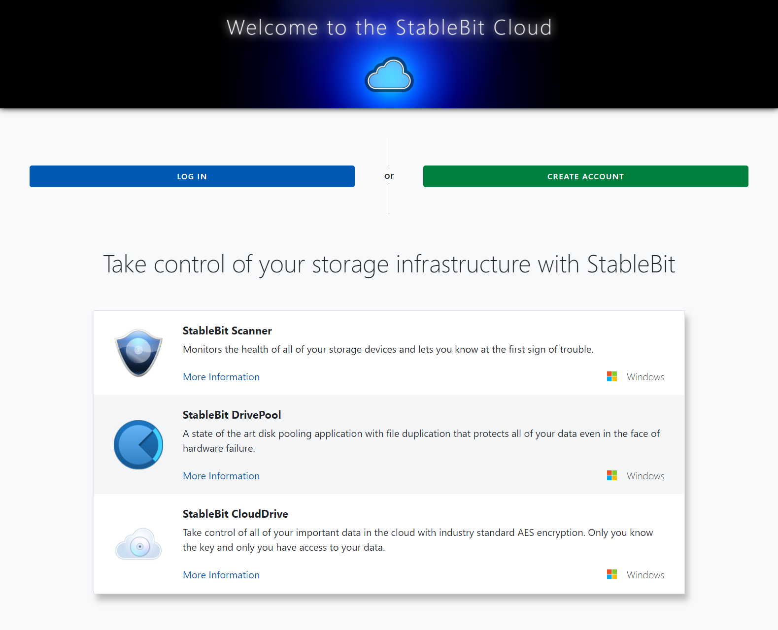 تحميل برنامج StableBit CloudDrive رابط مباشر