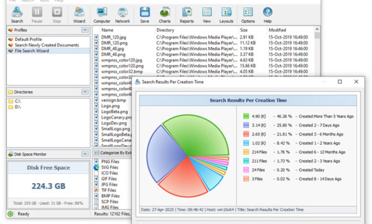 أداة سطر أوامر البحث VX - تحميل برنامج VX Search للبحث عن الملفات