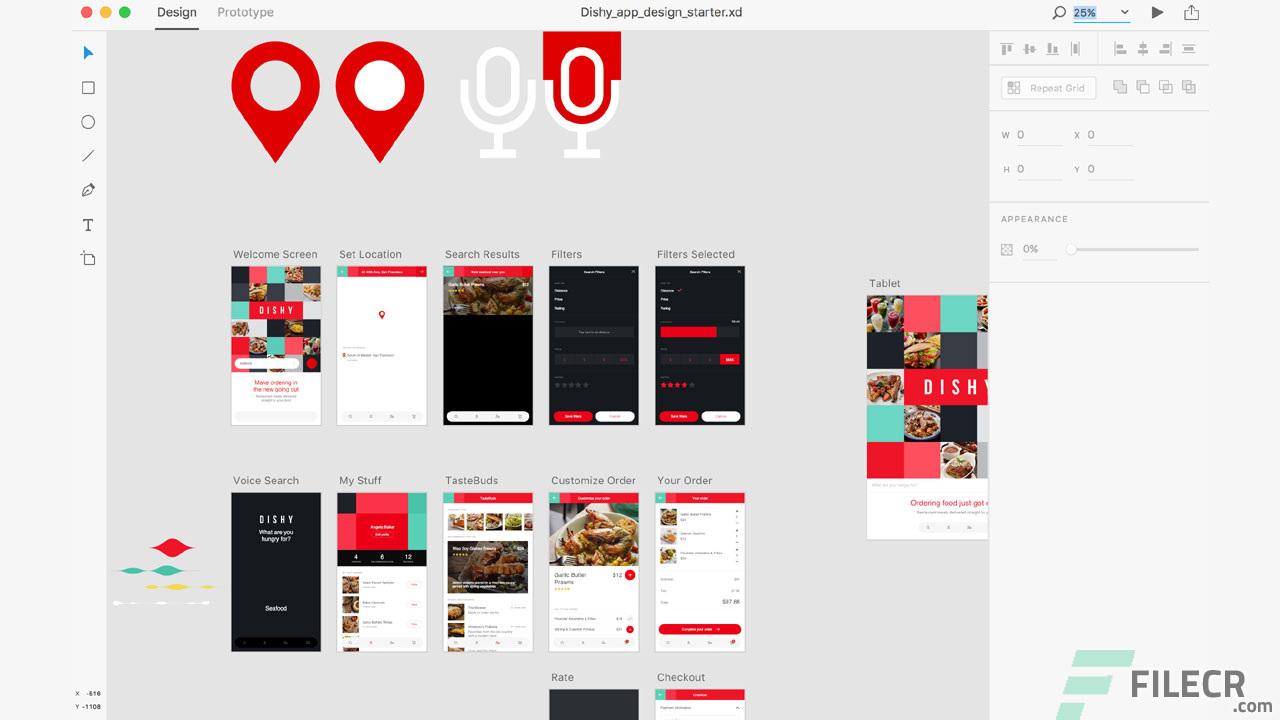 تحميل برنامج Adobe XD CC للماك 