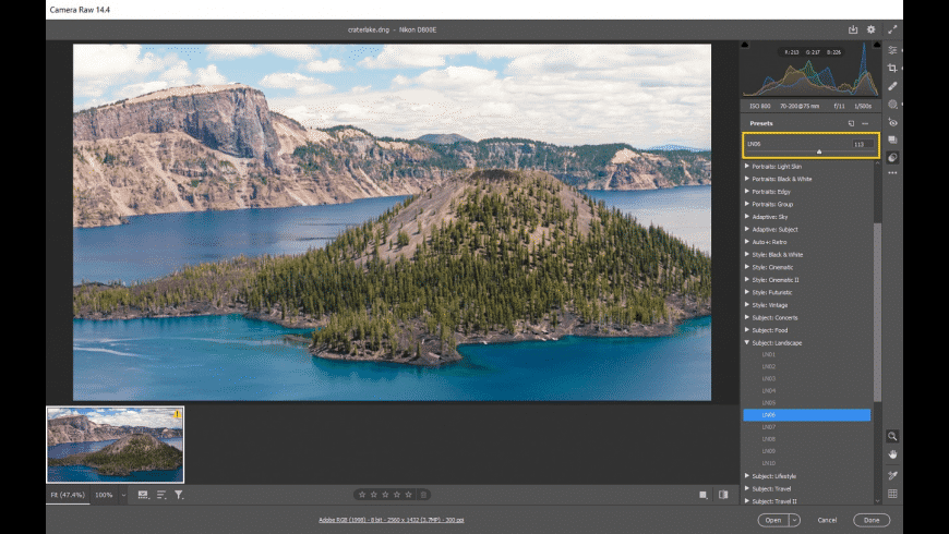 برنامج Adobe Camera Raw برنامج Adobe Camera Raw