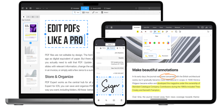 PDF Expert program