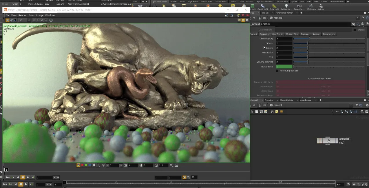 تحميل برنامج Solid Angle Houdini to Arnold للرسوم المتحركة والمؤثرات البصرية - رابط مباشر
