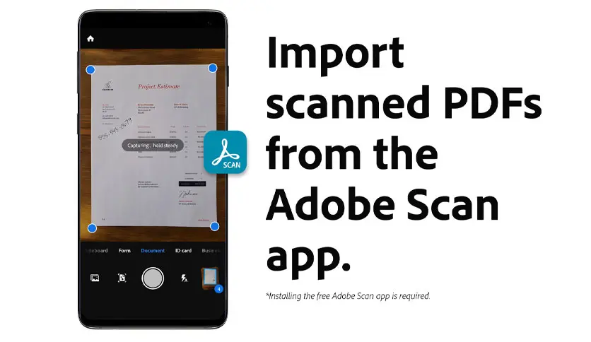 تحميل تطبيق Adobe Acrobat Reader: Edit PDF لتصدير وإنشاء وتوقيع ملفات PDF - رابط مباشر