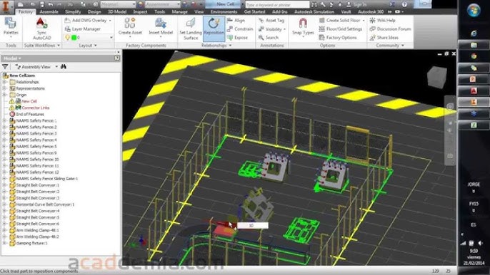 برنامج Autodesk Factory Design Suite Ultimate