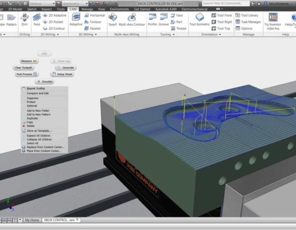 تحميل برنامج InventorCAM 2025 SP2 HF1 for Autodesk Inventor لتصميم وتصنيع لآلات CNC - رابط مباشر