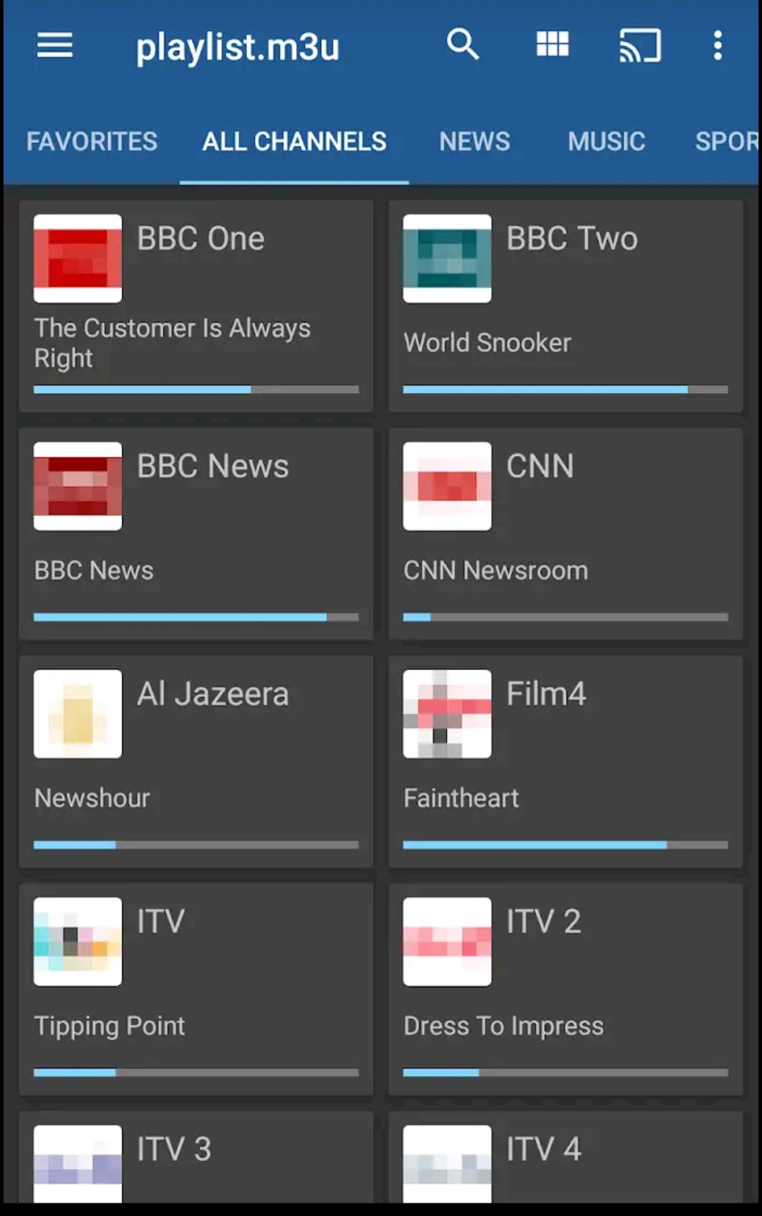 تطبيق IPTV Pro