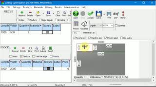 برنامج Cutting Optimization Pro