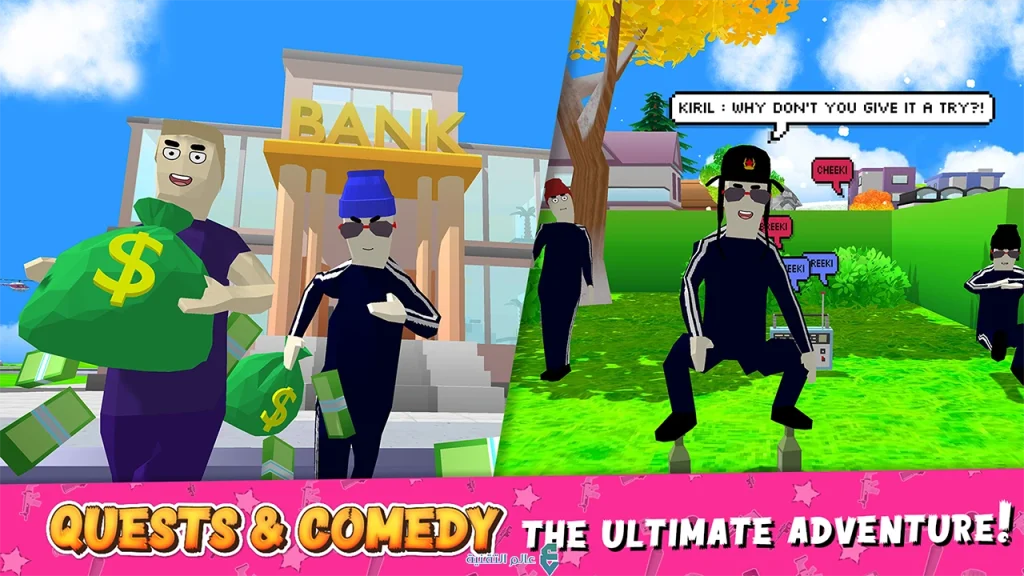 تنزيل لعبة Dude Theft Wars Offline Game