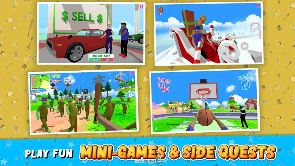 تنزيل Dude Theft Wars Offline Game