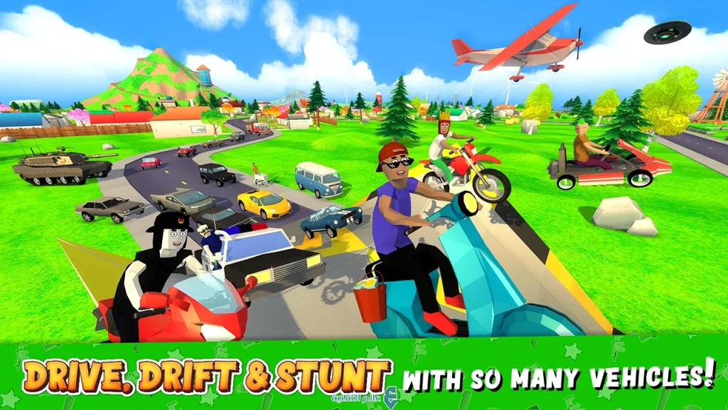 Dude Theft Wars Offline Game Mod Apk