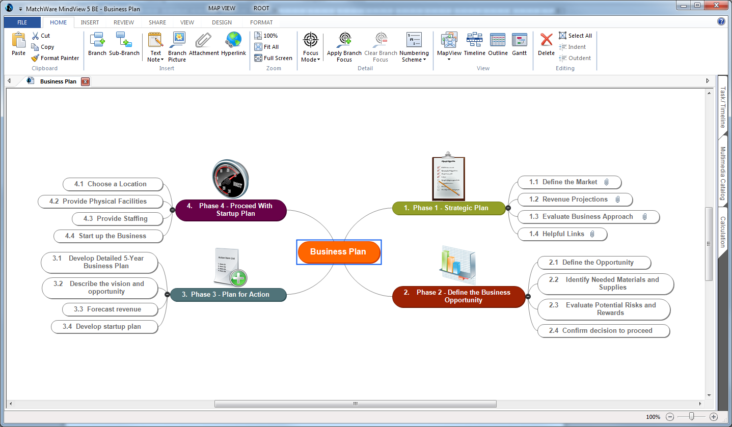 تحميل برنامج MatchWare MindView لرسم الخرائط الذهنية - رابط مباشر